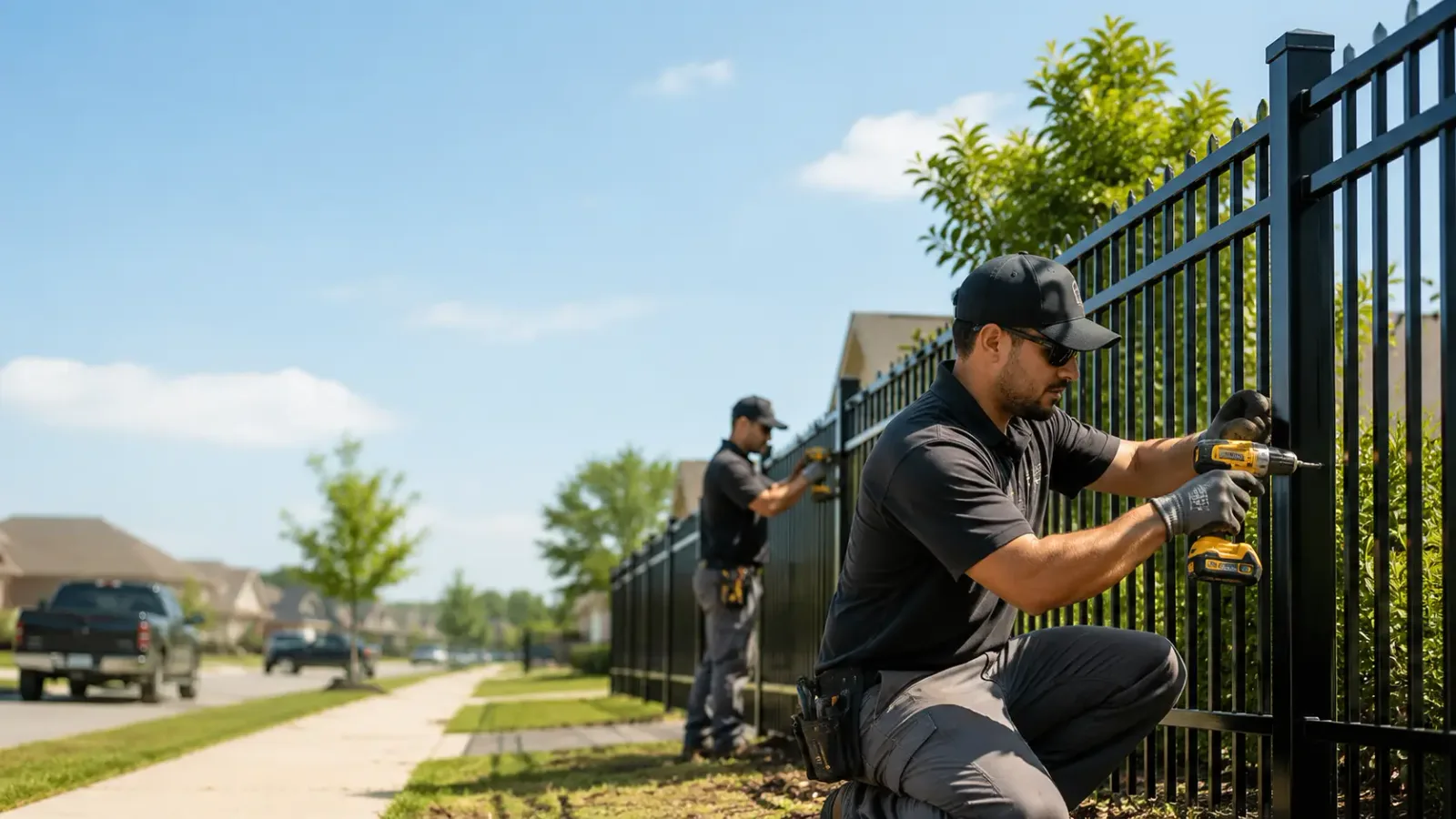 Metal Fence Installation in Bay Center, WA